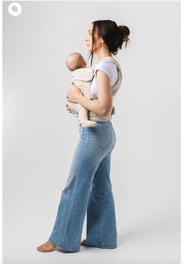 Mabē Monarch Ergonomic Baby Carrier – Premium Cotton Soft Structured Newborn to - Image 3