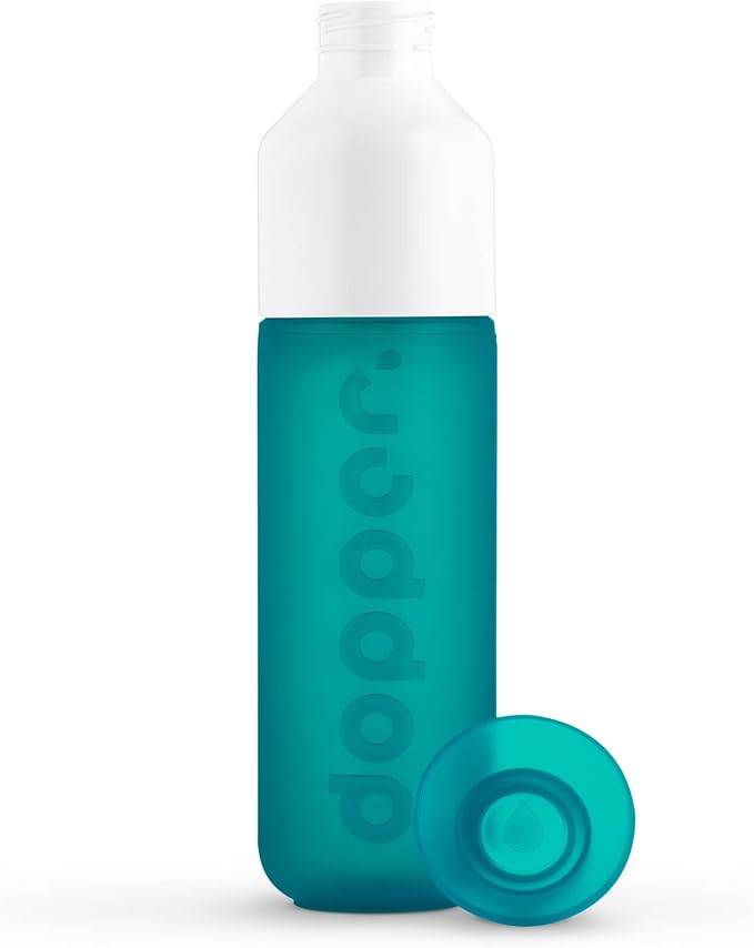 Preserve Dopper Water Bottle, 15.25 Ounce, Tidal Teal - Image 2