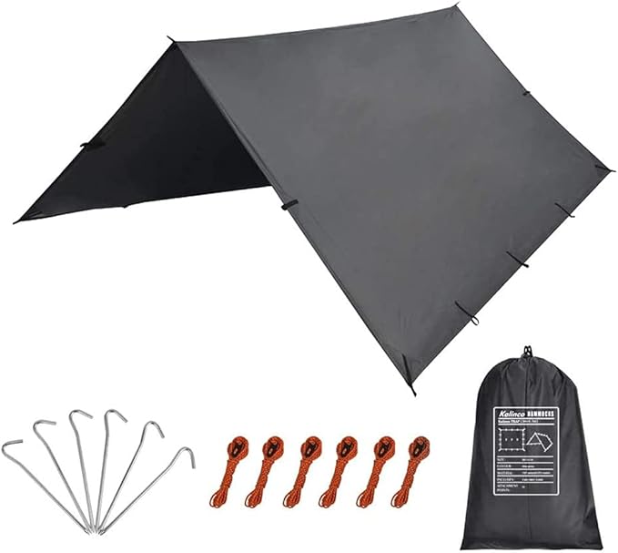 KALINCO Tent Tarp, Picnic Mat Camping Tarp Tent Hammock Tarp, pu Waterproof by KALINCO