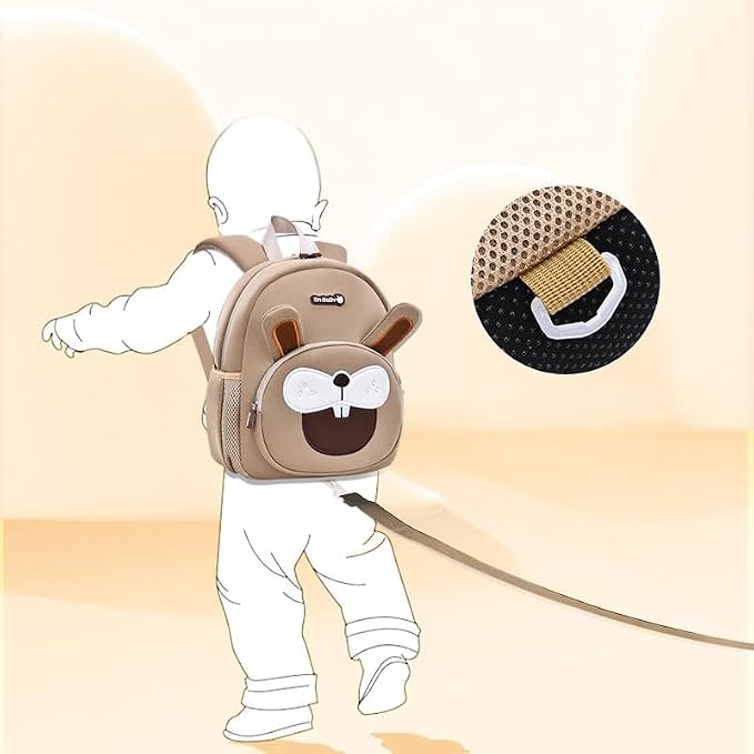 Padgene Toddler Backpacks Kids Preschool Backpack Waterproof Neoprene Animal - Image 3