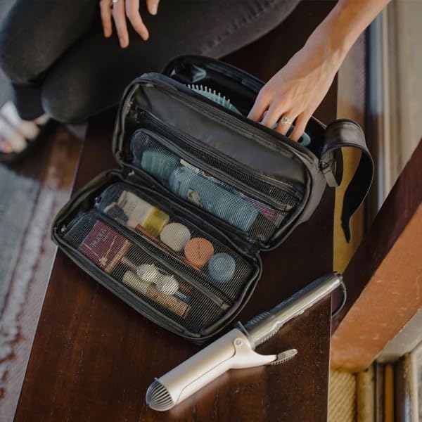 Gravel Hanging Toiletry Bag – Water-Resistant Dopp Kit - Image 9