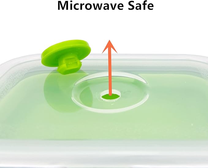 CCyanzi 3piece Collapsible Food Storage Containers - Image 9