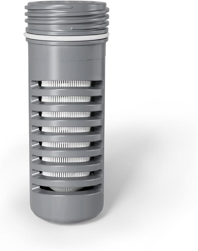 Collapsible Squeeze Water Filter Bottle by Joypur