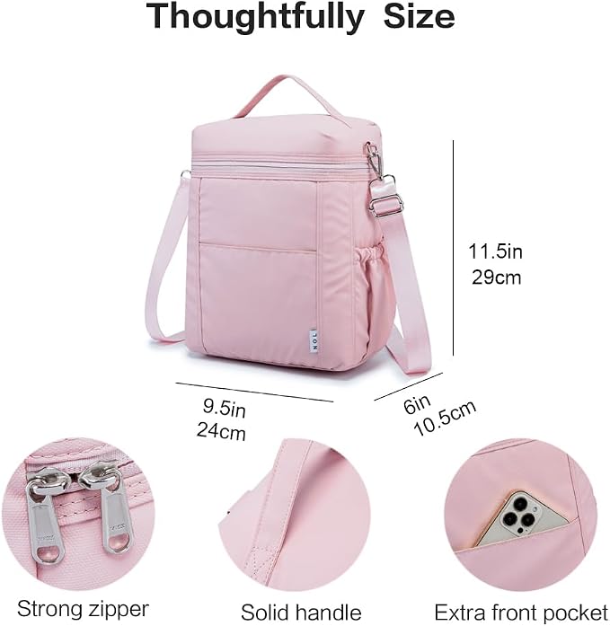 NOL Natural Organic Lifestyle Insulated Lunch Bags - Image 3