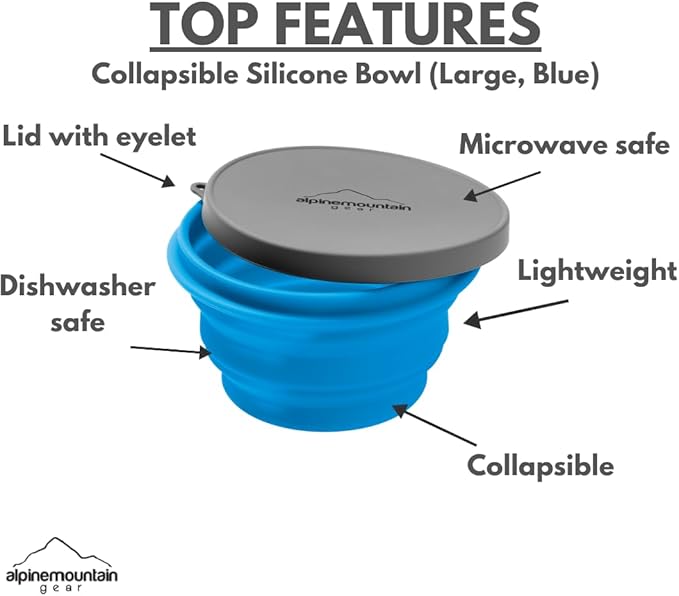 Collapsible Silicone Bowl) - Image 2