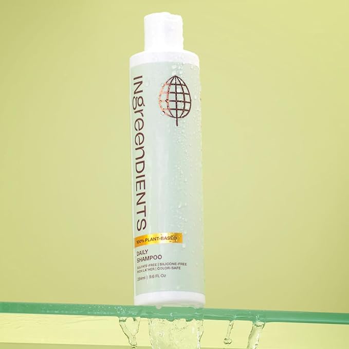 Non Toxic Vegan Shampoo with Organic Ingredients, Apple Cider Vinegar & Tea by Ingreendients