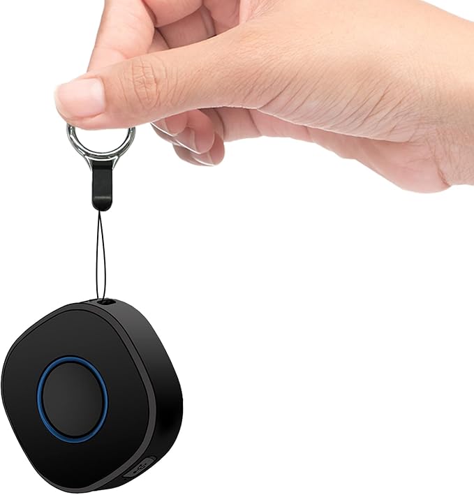 Mini GPS Tracker, Locator with SOS Button Real-Time GPS Tracking Device | - Image 2