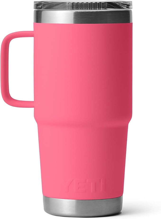 YETI Rambler 20 oz Travel Mug, Stainless Steel, Vacuum Insulated - Image 6