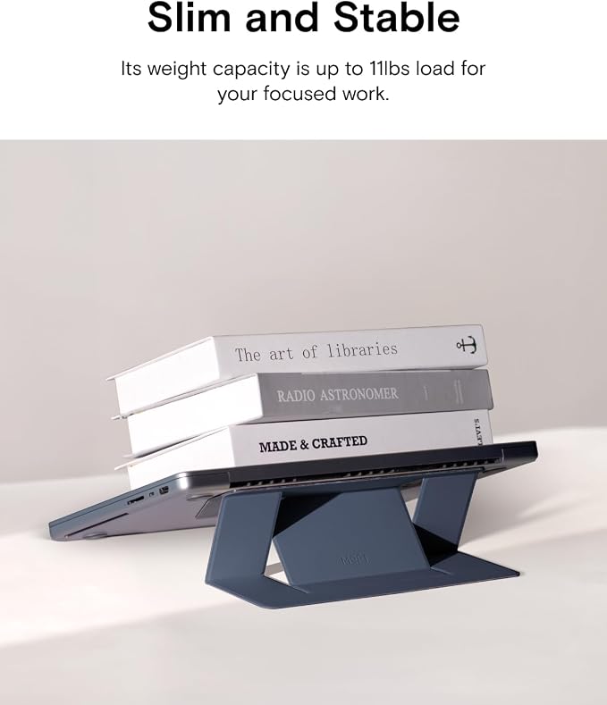 MOFT Laptop Stand for Desk, Adhesive MacBook Computer Stand - Image 6