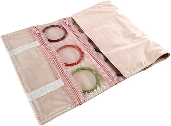 Travel Jewelry Roll Bag Portable Organizer Pouch - Image 7