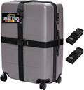 GORILLA GRIP Heavy Duty Adjustable Luggage Straps by GorillaGrip