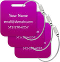 Custom Metal Luggage Tags by Legit3D