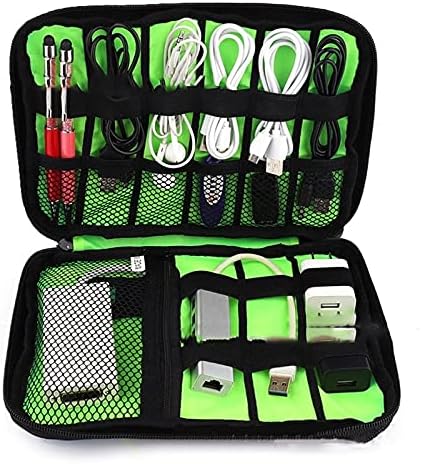 1pack Travel Electronics Cable Organizer Bag Portable Storage Case by Yountiger++