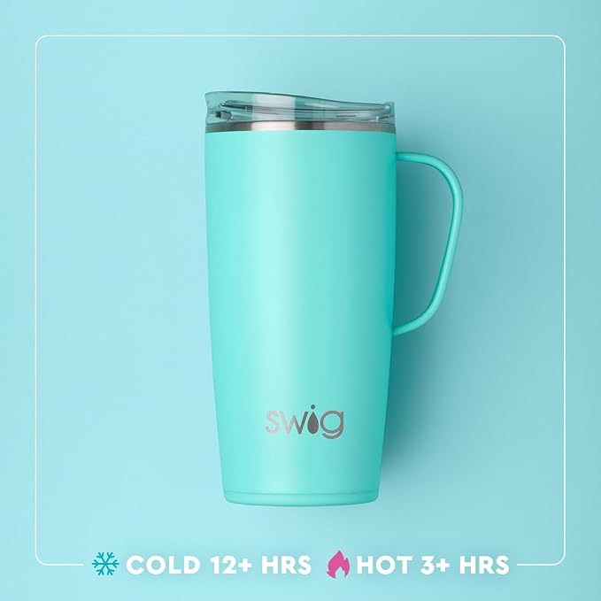 Swig Life 22oz Travel Mug, Insulated Tumbler - Image 3
