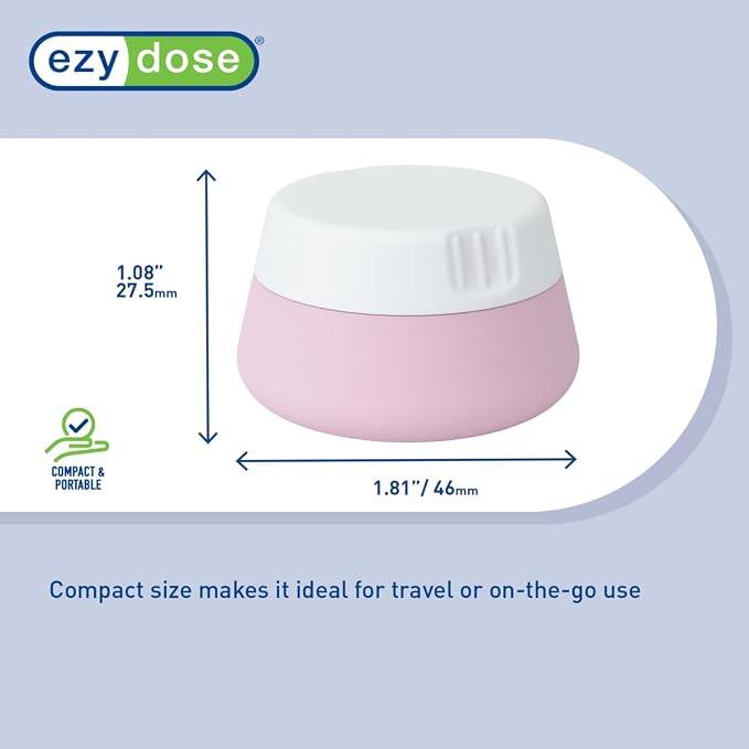 EZY DOSE Silicone Jar, Washable and Reusable, Versatile and Durable Container - Image 2