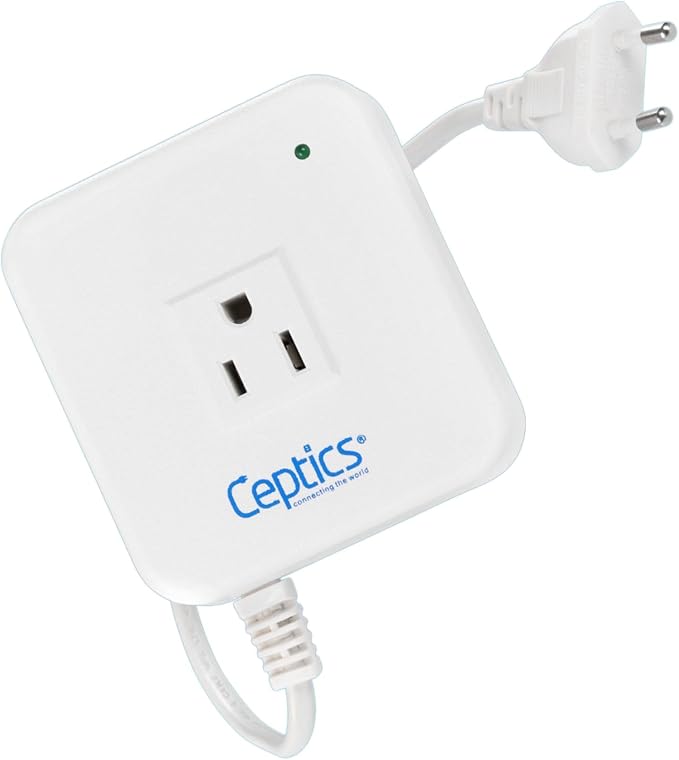 Ceptics 200 Watt Step Down Voltage Converter – Converts 220V/240V to 110V/120V by Ceptics