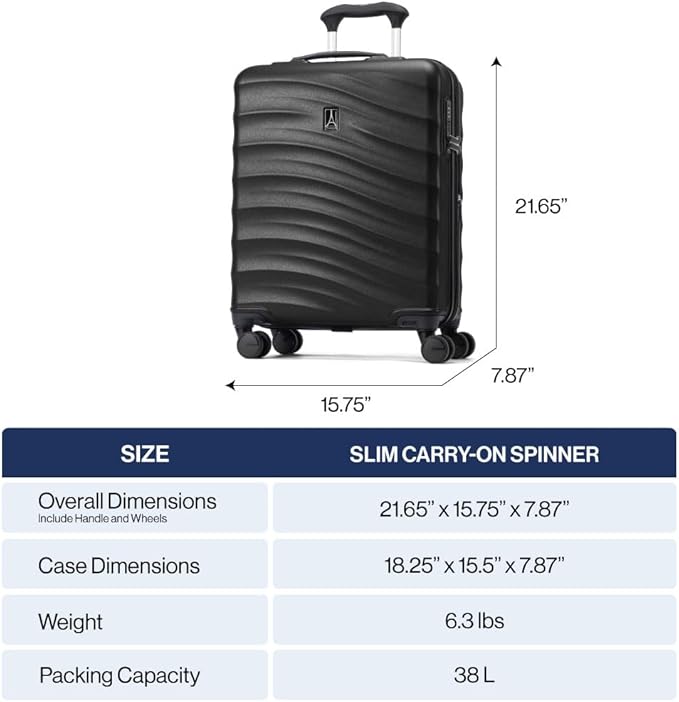 Travelpro Maxlite Air V2 Hardside Expandable Carry on Luggage, 8 Spinner Wheels - Image 6