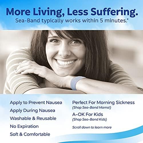 Sea-Band Anti-Nausea Acupressure Wristband - Image 2