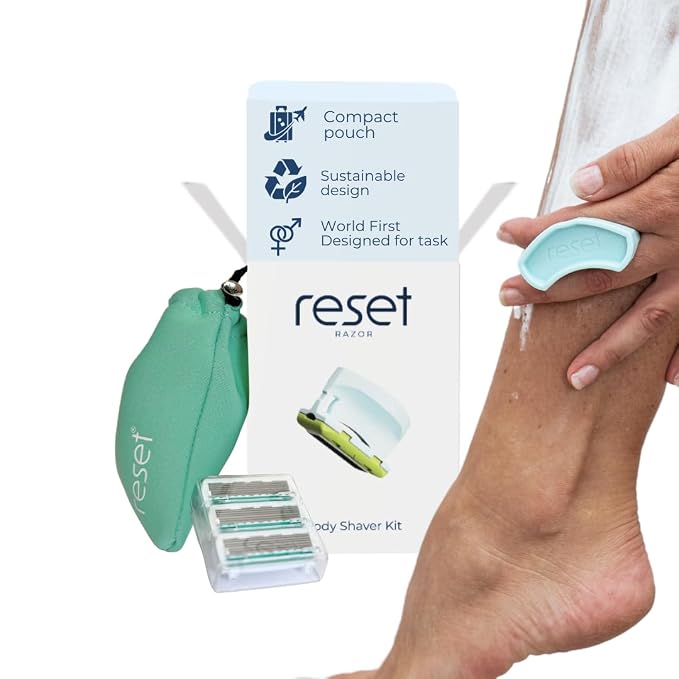 Mini Travel Razors for Women and Men by ResetRazor
