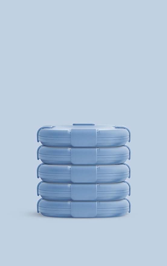 STOJO Collapsible Sandwich Box – 24oz, Reusable Food Storage Container - Image 2