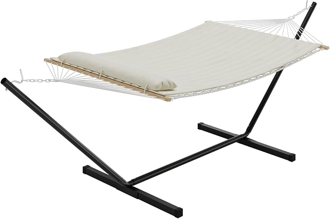 Hammock with Stand for Outside, 2 Person Portable Hammock with Breathable by Unknown