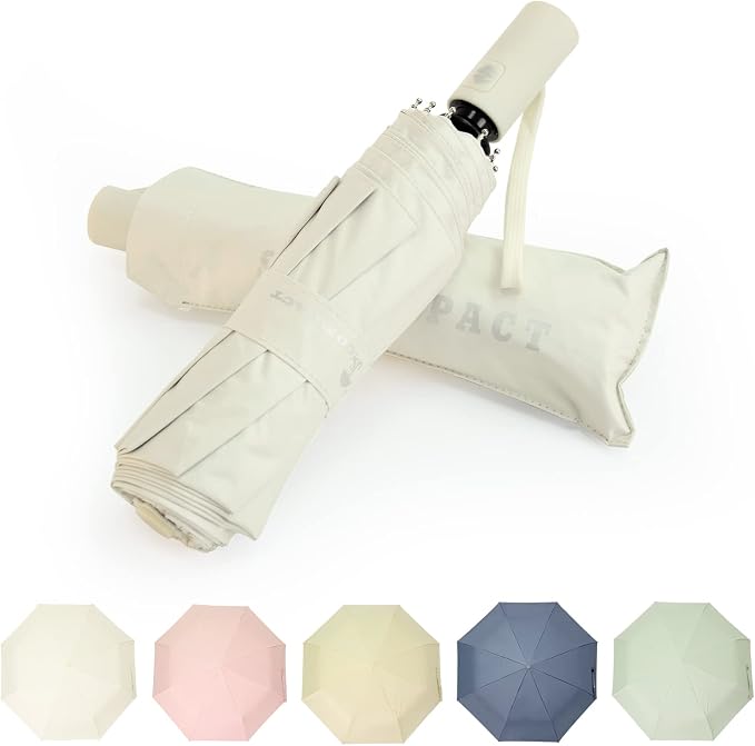 SY COMPACT Umbrella Automatic Travel Waterproof Light Folding Umbrellas Easy by SYCOMPACT