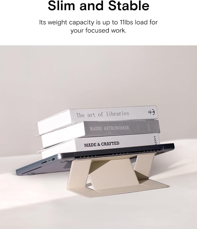 MOFT Laptop Stand for Desk, Adhesive MacBook Computer Stand - Image 6