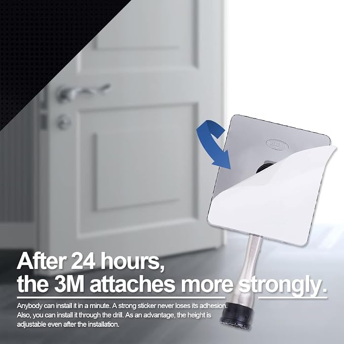 One-Touch Doorstop Adhesive Bracket - Image 9