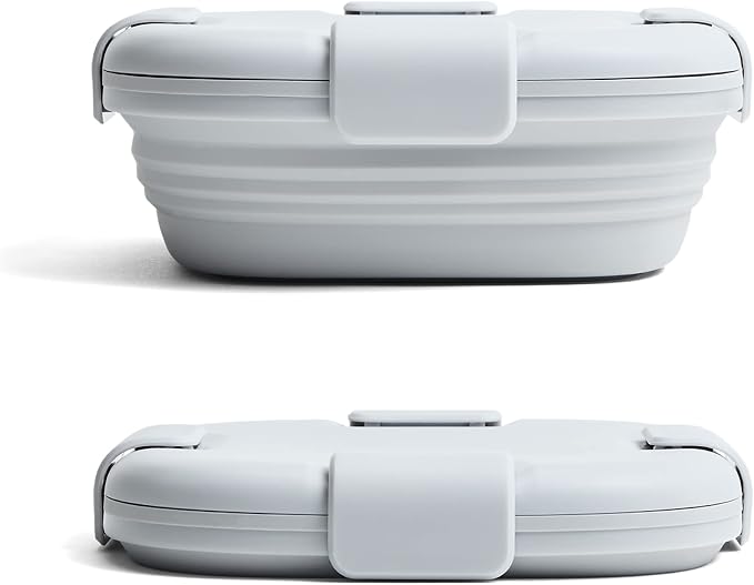 STOJO Collapsible Sandwich Box – 24oz, Reusable Food Storage Container by stojo