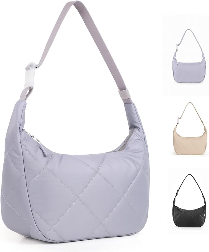 Insulated Lunch Bag for Women, Quilted Reusable Lunch Box - Image 8