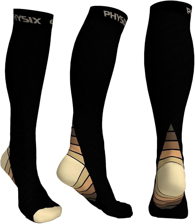 Physix Gear Compression Socks 20-30 mmHg by PhysixGearSport