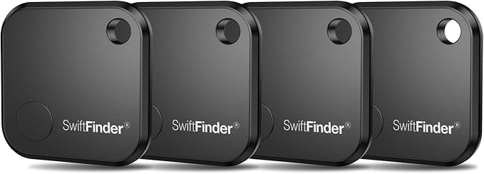 Keys and Phone Finder, Wallets and More, Replaceable Battery, Water-Resistant by SwiftFinder