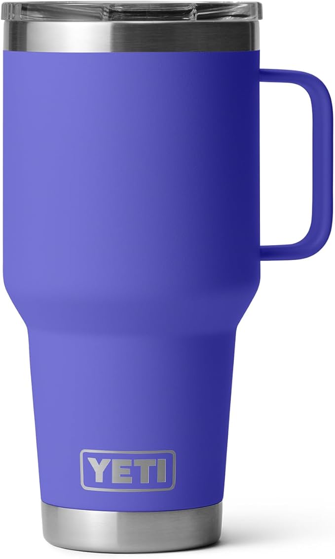 YETI Rambler 30 oz Travel Mug, Stainless Steel, Vacuum Insulated - Image 6