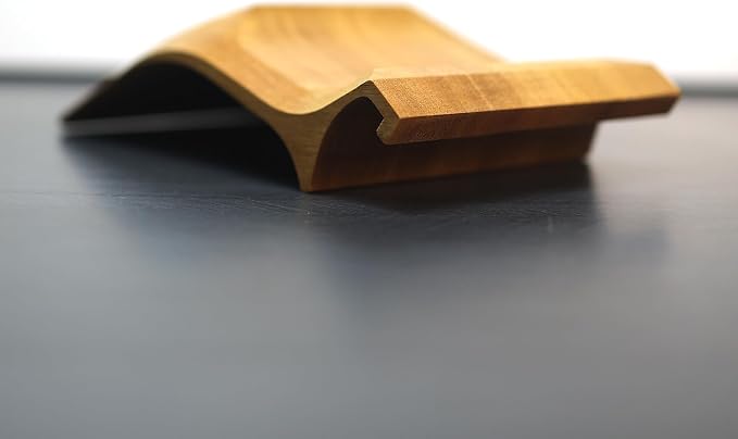 XDK Wood Laptop Stand for Desk, Ergonomic Height Riser for Notebook Computer up - Image 2