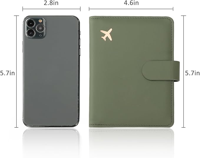 Melsbrinna Premium Leather Passport Holder Covers Case, Waterproof Rfid - Image 7