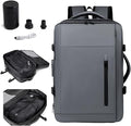 Vacuum-sealed travel computer backpack, Water-Resistant, by Unknown