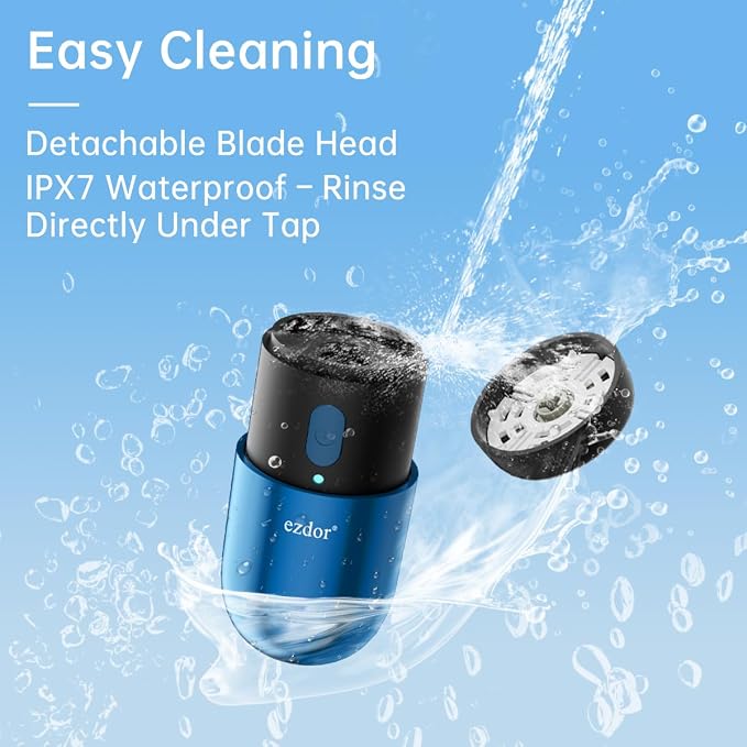Mini Electric Shaver, Portable Electric Razor - Image 5