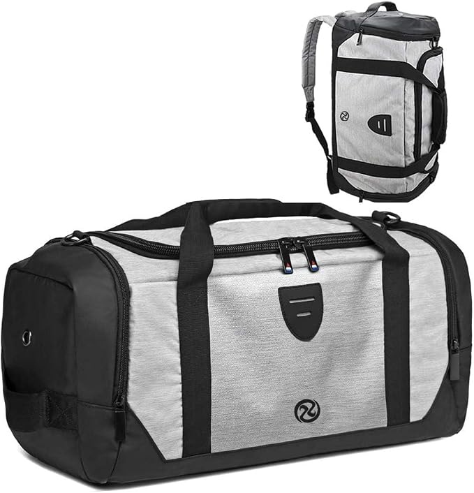 Gym Duffle Bag Backpack Waterproof Sports Duffel Bags Travel Weekender Bag - Image 8