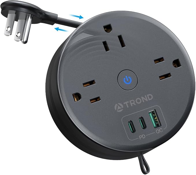 TROND 20W USB C Travel Power Strip by TRONDOfficial