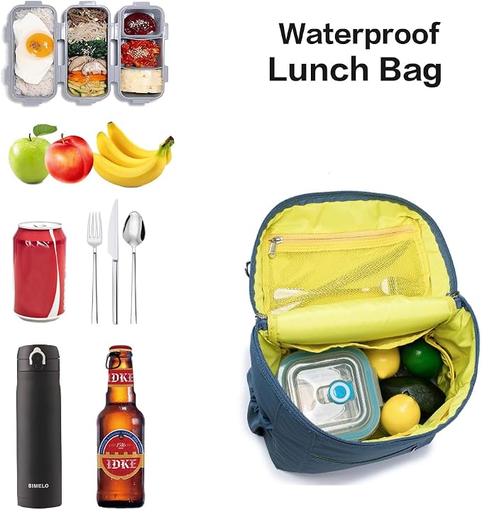 NOL Natural Organic Lifestyle Insulated Lunch Bags - Image 5