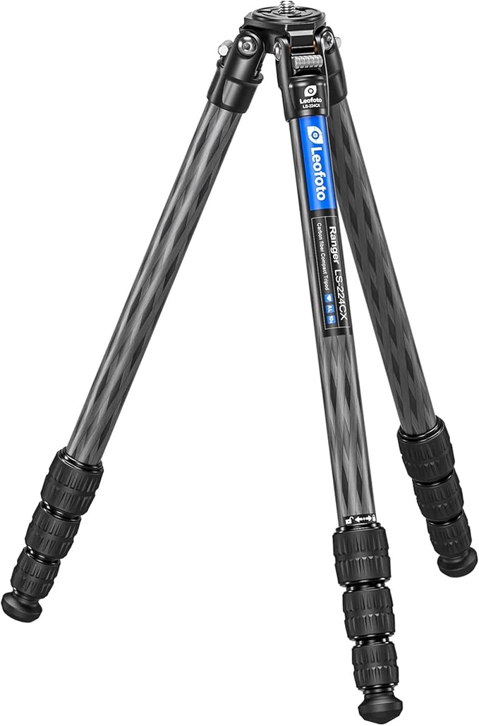 Leofoto 42" Lightweight Carbon Fiber Travel Tripod, Professional Compact Tripod by Leofoto
