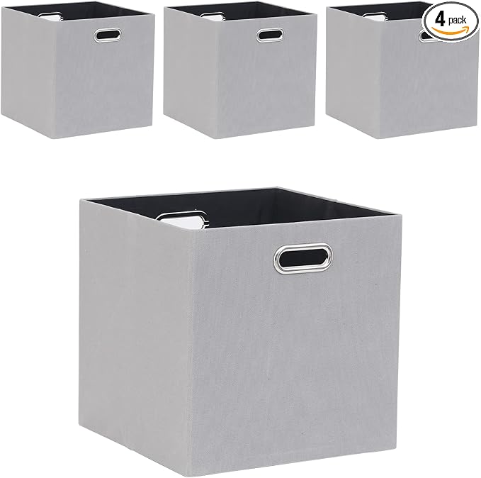Cube Storage Bins 13×13 Polyester Foldable Box by Fboxac