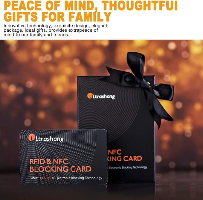 Ultrashang 2Pcs RFID Blocking Card, Fuss-free Protection - Image 3