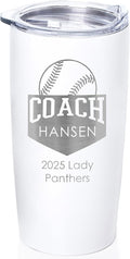 Lifetime Creations Custom Baseball Coach Tumbler: Gifts by LifetimeCreations