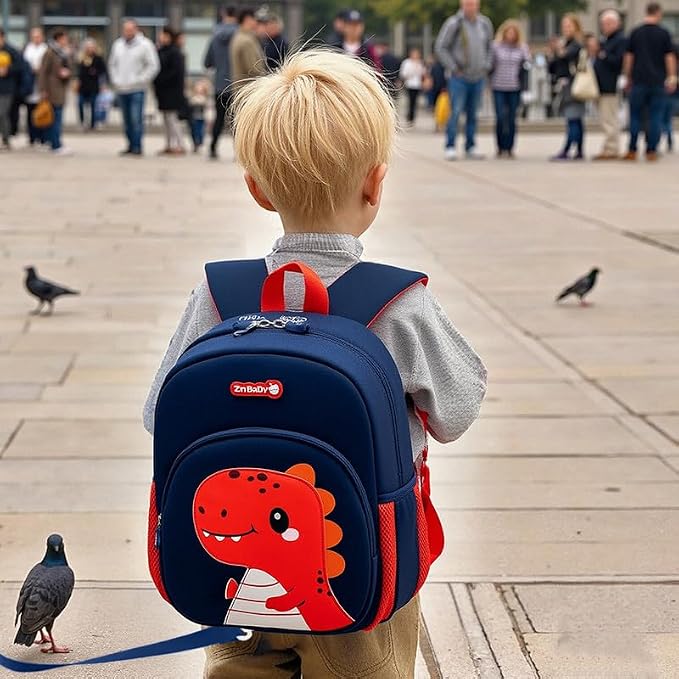 Padgene Toddler Backpacks Kids Preschool Backpack Waterproof Neoprene Animal - Image 8