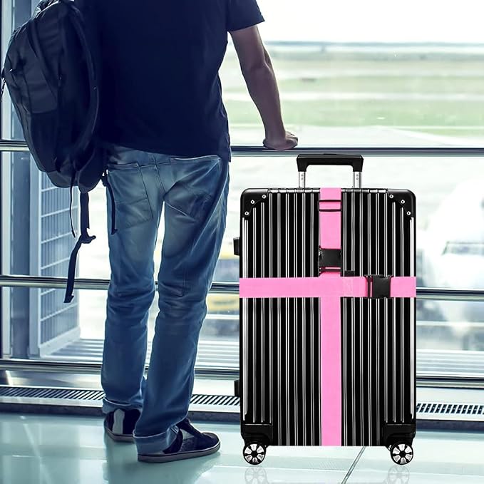 Luggage Straps for Suitcases TSA Approved-2 Pack Bright Personalized Luggage - Image 6