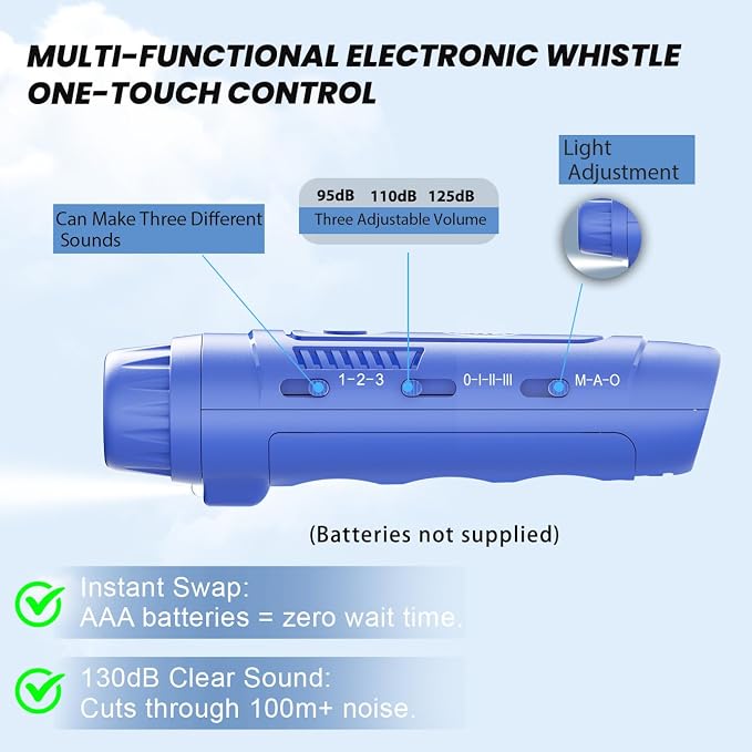 ZHT Electronic Whistle for Coaches, Teachers - Image 4