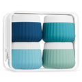Travel Containers for Toiletries 4 Pack, TSA Approved Travel Size Toiletries by Mrsdry