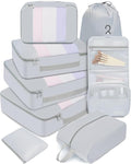 BAGAIL 6 Set/8 Set/10 Set Packing Cubes Various Sizes Packing Organizer by BAGAIL