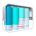 18 Pack travel Bottles for Toiletries, TSA Approved Silicone Travel Containers by ZAFIT